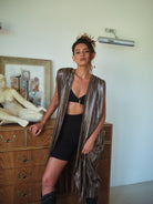 ANYMALAB Paris Desert Moon Kimono - bronze and gold - Unisex - handmade - Limited Edition