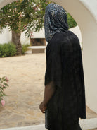 ANYMALAB Paris Goat - Black Hooded Kimono - Unisex fashion