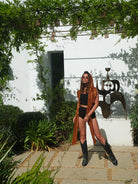 ANYMALAB Paris - Roya Hood - Sequin Special Edition - orange colour - Limited Edition